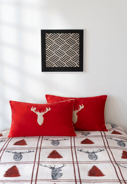 Stag Teddy Fleece Duvet Cover