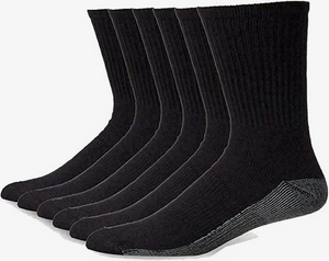 10 Pairs Mens Work Socks In Black