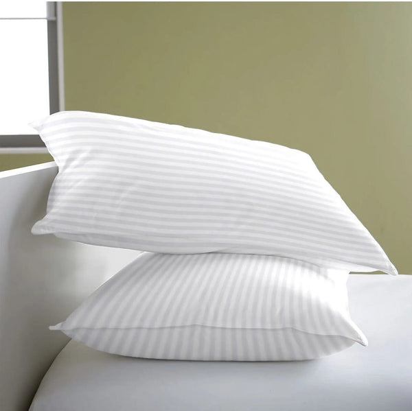 Striped Hotel Pillows