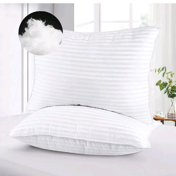 Striped Hotel Pillows