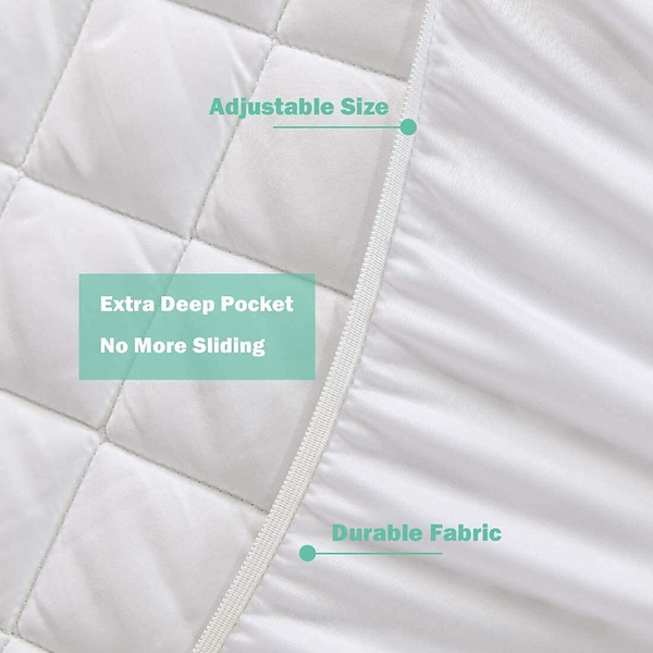 Waterproof Quilted Mattress Protector All Sizes