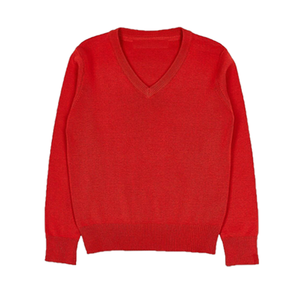 Boys V-Neck Jumper In All Colours & Sizes