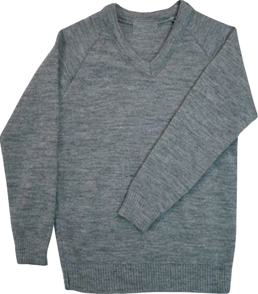 Boys V-Neck Jumper In All Colours & Sizes