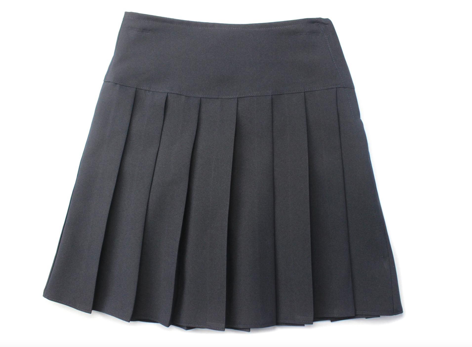 Girls All Round Pleated Skirt In Navy