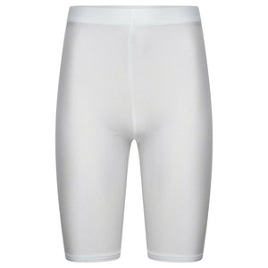 Girls Cycling Shorts In White