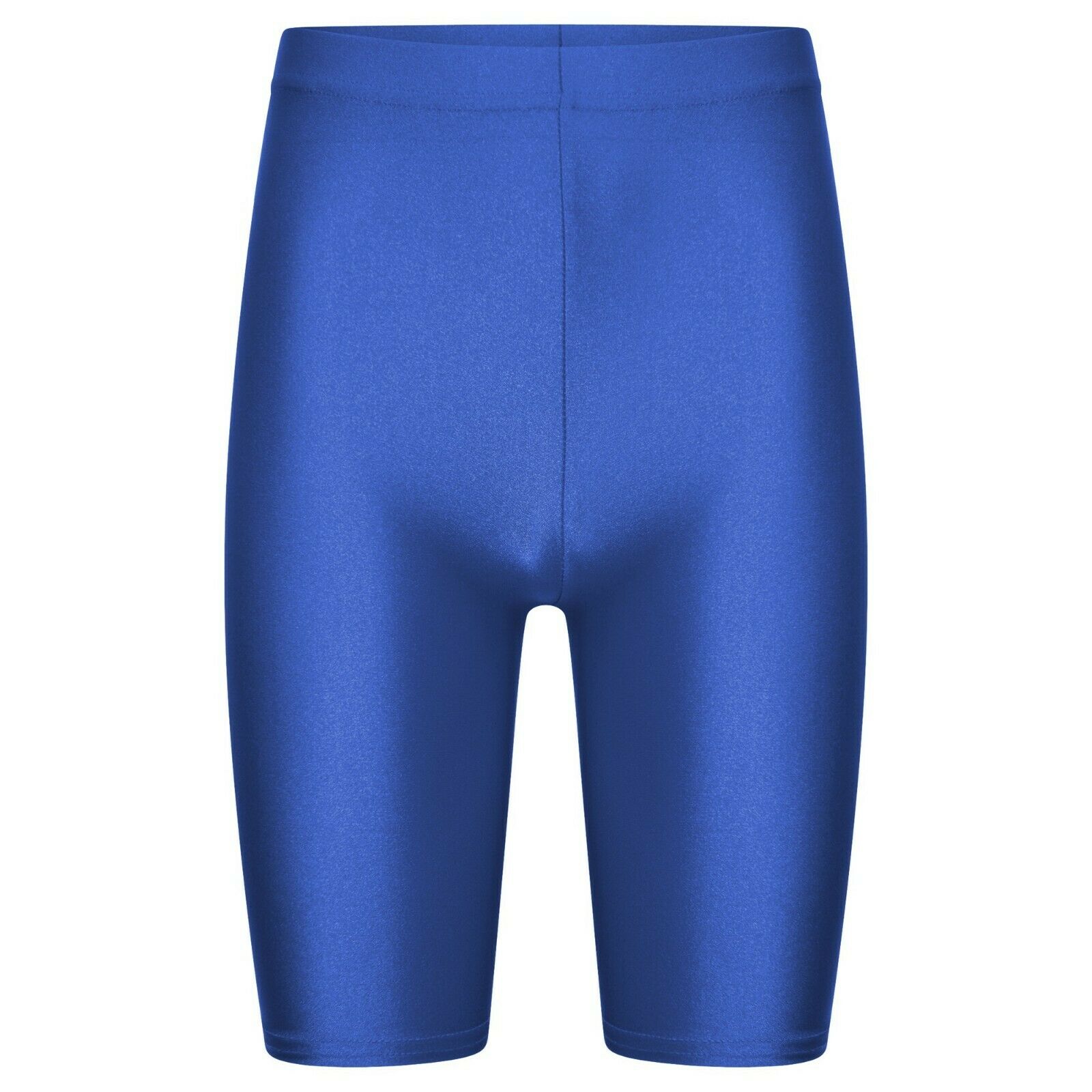 Girls Cycling Shorts In Royal Blue