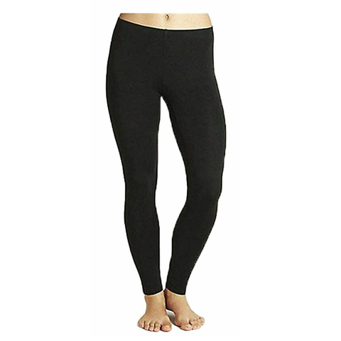 2 Pairs Womens 4.9 Tog Footless Thermal Leggings