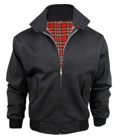 Boys Harrington Jacket in Black