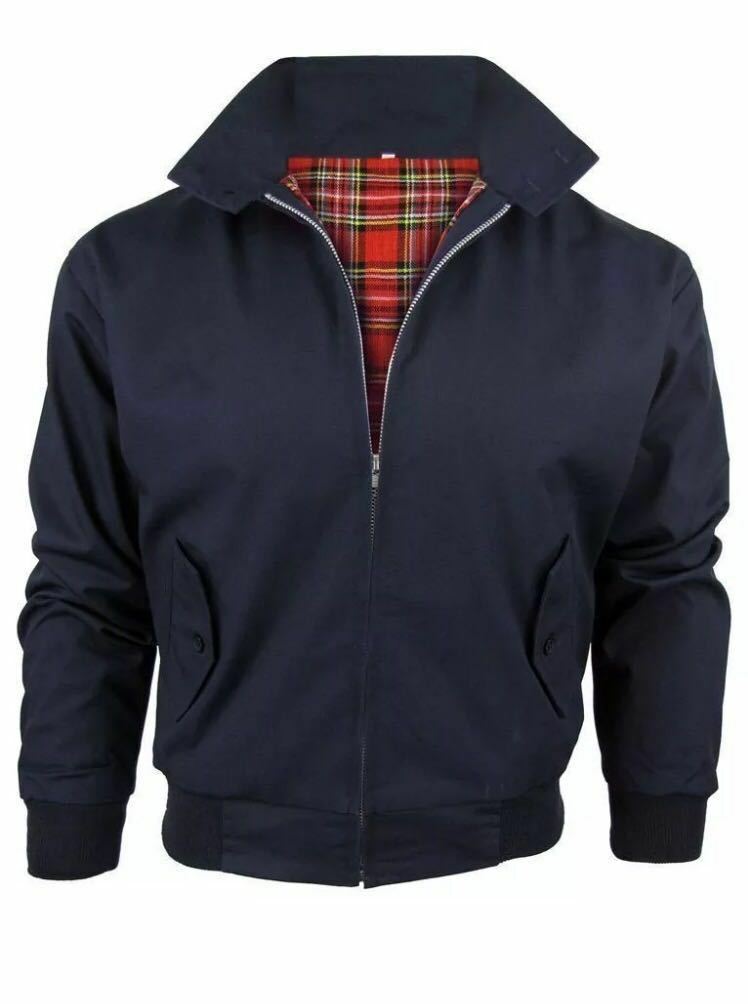 Mens Harrington Jacket in Navy