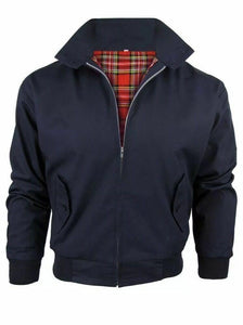 Mens Harrington Jacket in Navy