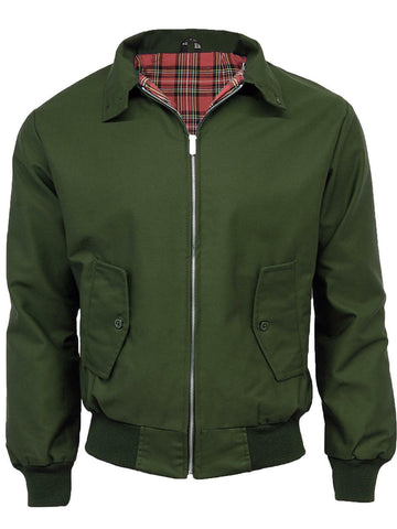 Mens Harrington Jacket in Green