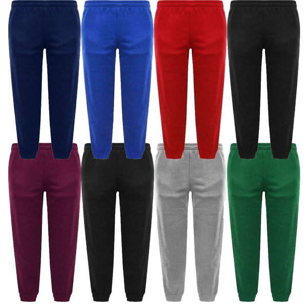 Kids Plain Joggers All Colours & Sizes