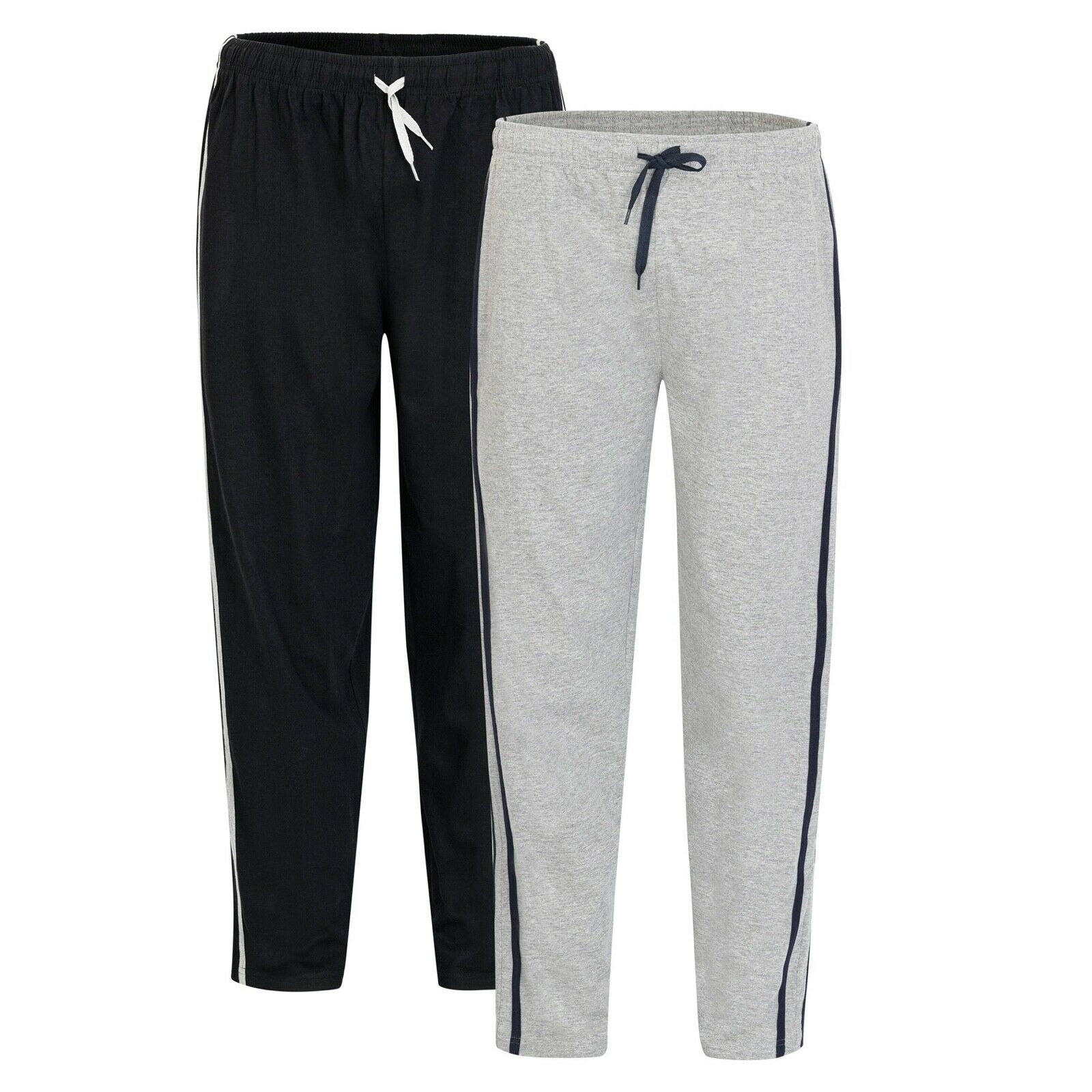 Mens 2 Pack Pyjama Lounge Pants