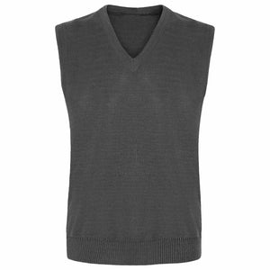 Kids Knitted Tank Top In Grey