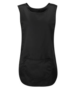 Tabard / Apron In Black